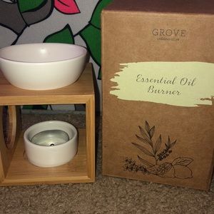 Grove Collaborative Essential Oil Burner & Candles